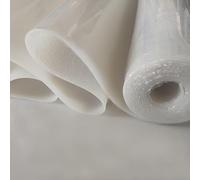 Cuscino in gomma siliconica for alte temperature - Ammortizzatore industriale e cuscinetto isolante dal rumore (19,69" x 19,69") - 1 pezzo