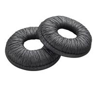 Cuscino in imitazione pelle per casco/auricolari Plantronics SupraPlus CS351/CS361 - Nero - Comfort ottimale
