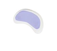 Cuscino in memory foam a forma di banana, cuscino ergonomico a rimbalzo lento per supporto del collo, contorno traspirante con federa per tutti i dormienti (viola)