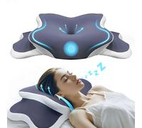 Cuscino in memory foam Cuscino cervicale Sollievo dal dolore al collo Contorno Supporto ortopedico ergonomico per il collo per regalo per il sonno dello stomaco laterale della schiena