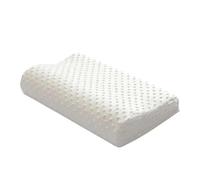 Cuscino in memory foam for adulti, collo, studenti, singolo, con nucleo in fibra a rimbalzo lento, comfort for dormire, assistenza sanitaria, ortopedico Ideale Per Chi Dorme Sul Fianco(White)