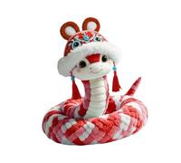 Cuscino in morbido cotone per decorazione casa ufficio simboleggia la buona ricchezza simboleggia l'anno del cuscino in peluche serpente