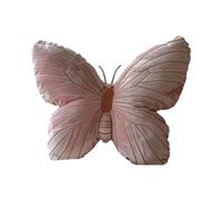 Cuscino in peluche a farfalla - Cuscino morbido da tiro da 15,7 x 11,8 pollici | Peluche cuscino cuscino farfalla | Elegante cuscino per la camera dal design a farfalla, cuscino per divano, compagno d