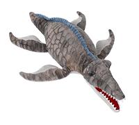 Cuscino in peluche a forma di dinosauro, Mosasaurus, morbido, grigio, morbido cuscino che abbraccia un amico, regalo per ogni età e occasione (g-0109)