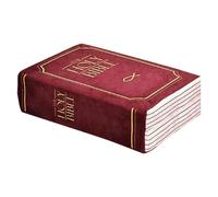 Cuscino in peluche biblico - Parotite delle Scritture Sante, Versi Bibbia Verse Cuscini Book Form | Giocattolo di peluche religioso, giocattolo educativo per le decorazioni cristiane, regalo