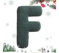 Cuscino in peluche con lettere 'alfabeto inglese, con lettere inglesi, morbido cuscino con lettere iniziali dalla A alla Z, per bambini, amici, familiari
