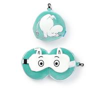Puckator Cuscino da Viaggio con Maschera Relaxeazzz - Moomin