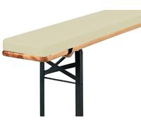 Cuscino in schiuma ad alta densità, 120 x 30 x 5 cm, per sedie da interni ed esterni, antiscivolo, lavabile, ideale per tavoli da birra e sedie per feste