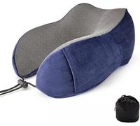 Cuscino in Schiuma Cuscino da Viaggio A Forma di U per Aeroplano Cuscino per Il Collo in Schiuma Accessori da Viaggio Fodere per Letti Cuscini Confortevoli Cuscino da Viaggio, Deep Blue, See Below