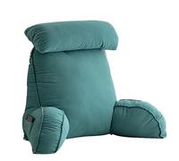Cuscino in schiuma memoria, cuscino per sonno laterali premium, nuovo attacco di bracciolo, extra grande e generoso, supporto al collo e sollievo da fatica. Adatto per posizioni di so Emerald Green M