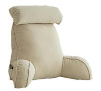 Cuscino in schiuma memoria, cuscino per sonno laterali premium, nuovo attacco di bracciolo, extra grande e generoso, supporto al collo e sollievo da fatica. Adatto per posizioni di sonno Champagne L
