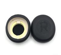 Cuscino in schiuma per cuffie wireless Jabra Evolve2 40MS 65UC per cuffie wireless Elite 45h, copertura in spugna ad alta densità, finta pelle, 100 x 25 mm (C)