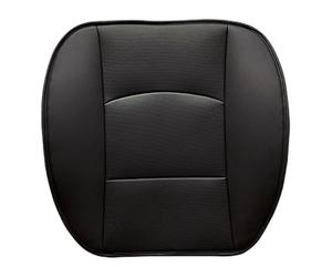 Cuscino in schiuma viscoelastica per seggiolino auto: pressione coccige cintura stile traspirante nero cinquanta cinque per cinquanta centimetri + tasca in alm