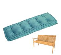 Cuscino in velluto con maniglia, morbido, per mobili da giardino, finestra, panchina, patio, interni, 110 x 50 cm, ideale per la decorazione della casa e il comfort