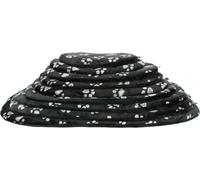 Cuscino Jimmy, ovale, 115 × 72 cm, nero