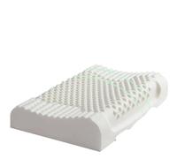 Cuscino Lattice Cuscino in Puro Lattice Naturale for Il Collo, Protegge Le Vertebre, Assistenza Sanitaria, Cuscino Ortopedico, Rimbalzo Lento, 55x35 cm.