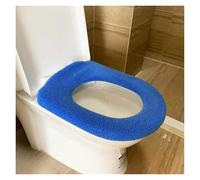 Cuscino lavabile per sedile del WC, Cuscino WC in pelle | Multicolor 37 cm: Bagno(Blue)
