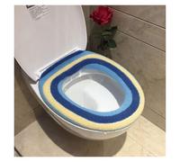 Cuscino lavabile per sedile del WC, Cuscino WC in pelle | Multicolor 37 cm: Bagno(Color)