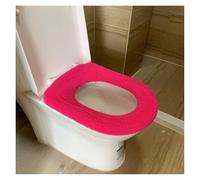 Cuscino lavabile per sedile del WC, Cuscino WC in pelle | Multicolor 37 cm: Bagno(Rose Red)