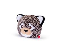 Trudi - Cuscino Leopardo cuscini di peluche da arredo decorativi animali, regalo