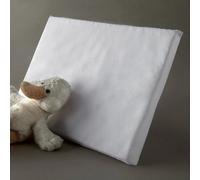 CUSCINO LETTINO BAMBINO GUANCIALE CULLA ANTISOFFOCO 100% ANTIACARO 45x32 CM