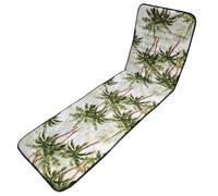 Cuscino lettino Palm Beach 188x58 cm verde Verde