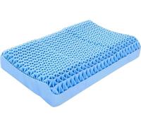 Cuscino Letto Cuscino for dormire con supporto elastico a griglia esagonale con nucleo in morbido lattice, allevia il dolore alle spalle e al collo, oversize da 27,55 pollici Cuscino In Lattice(Pillow