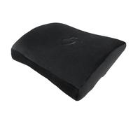 Arozzi Cuscino di supporto lombare in memory foam allevia il mal di schiena e la stanchezza dopo lunghi periodi di lavoro o di gioco, nero, standard, nero, Standard
