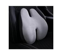 Cuscino Lombare Auto Cuscino Schienale Automatico In Rete Con Supporto Lombare Auto Estivo Sedile Sedia Ufficio Universale Vita Guida Persone Mal Schiena Cuscino Lombare Ergonomico(Velvet gray)