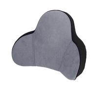 Cuscino lombare auto memory foam ergonomico 31.5x41x12.5cm grigio