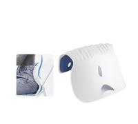 Cuscino lombare blu per la schiena per ufficio a casa, leggero e confortevole