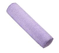 Cuscino Lombare cilindrico per Divano Letto in Cotone e Lino 20x120 cm Colore Azzurro, Supporto ergonomico per alleviare Il Mal di Schiena, Cuscino Decorativo per l'arredamento della casa