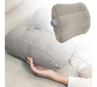 Cuscino Lombare Gonfiabile Da Viaggio per Campeggio, Auto E Relax