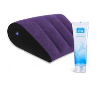 Cuscino lombare per il sesso con lubrificante da 25 ml, giocattolo erotico per coppia, cuscino d'amore per coppie, cuscino per la posizione del punto G femminile, per varie posizioni da seduti e sdrai