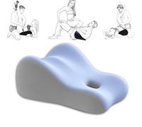 Cuscino lombare premium per sesso con funzione di supporto, design ergonomico, cuscino rigido in schiuma per coppie, mobili per sesso per uomini e donne, cuscino a cuneo in(Size:49×40×23cm,Color:Blu)