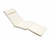 Cuscino lungo da esterno in poliestere sfoderabile 175x49 cm per lettino