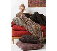 Cuscino - Lungo Filati Carpe Diem - Modellpaket-Strickpaket Con Anle