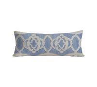 Cuscino Lungo per Dormire Sul Fianco 50x150 cm Europa settentrionale Federa Cuscino Letto Chiusura Lampo Nascosta, Morbido Velluto Cuscini per Dormire Sul Fianco, Supporto Gravidanza Pillow Blu G-342