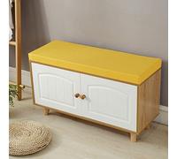 Cuscino lungo per panca da 5 cm di spessore, morbido e confortevole, per divano, sedia da pranzo, 2/3 posti, altalena, uso interno/esterno, tinta unita, supporto extra felpato