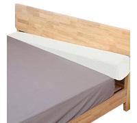 Cuscino lungo per testiera del letto, con supporto in schiuma ad alta densità, cuscino protettivo per comodino con copertura rimovibile, cuscino di supporto per bracciolo del divano(Beige,160x10x25cm)
