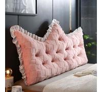 Cuscino lungo stile principessa, per letto, morbido supporto per la lettura, grande cuscino per la testiera per il massimo comfort e relax