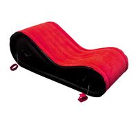 Cuscino Magico Desirel - Mobili BDSM gonfiabili - con manette (rosso)