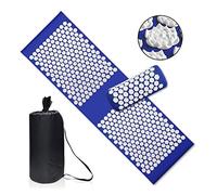 Cuscino Massaggiante Aggiornamento Lungo Nonlip Cuscino di acupressione Massaggio Massaggio Applicatore Affermatore Alleviare il mal di schiena Formatore del piede Formaia Pilato Cuscino Massaggiante