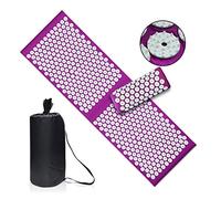 Cuscino Massaggiante Aggiornamento Lungo Nonlip Cuscino di acupressione Massaggio Massaggio Applicatore Affermatore Alleviare il mal di schiena Formatore del piede Formaia Pilato Cuscino Massaggiante