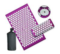 Cuscino Massaggiante Aggiornamento Lungo Nonlip Cuscino di acupressione Massaggio Massaggio Applicatore Affermatore Alleviare il mal di schiena Formatore del piede Formaia Pilato Cuscino Massaggiante