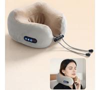 Cuscino massaggiante elettrico a forma di U, rilassa i muscoli, simula il massaggio di collo e mani, per il riposo a casa, il lavoro in ufficio, i viaggi a lunga distanza, regalo per donne, uomini e f