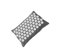 Cuscino Massaggiante GetInfit Acupressore Mat Head Neck Back Foot Massage Cuscino Cuscino Yoga Mat Natura Biancheria Noce di cocco Palme Massaggio Yoga Mat Cuscino Massaggiante Schiena (Size : White