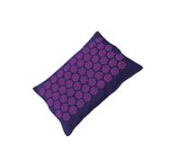 Cuscino Massaggiante GetInfit Acupressore Mat Head Neck Back Foot Massage Cuscino Cuscino Yoga Mat Natura Biancheria Noce di cocco Palme Massaggio Yoga Mat Cuscino Massaggiante Schiena (Size : Purple
