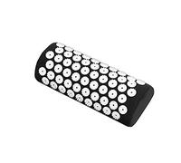 Cuscino Massaggiante Massaggio cuscino acupressione yoga mat mat shiatsu terapia intero corpo muscolo con collo di distensione del collo posteriore del dolore posteriore con set di cuscino massaggio C