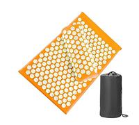 Cuscino Massaggiante Massaggio cuscino di acupressione tappetino for alleviare lo stress dolore yoga mat cuscino da goccia spedizione Cuscino Massaggiante Schiena (Size : Orange)